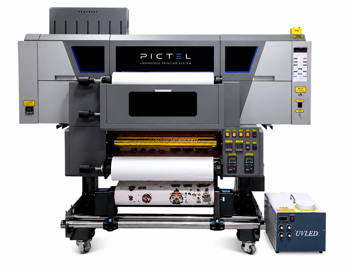 PI-604GUV 24-Inch Gold/Silver Foil UV Sticker Printer